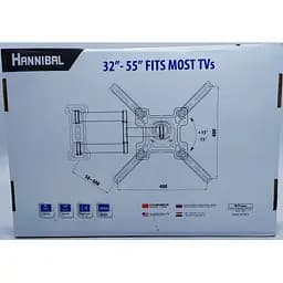 Поворотно-наклонный кронштейн для телевизора Hannibal CP305 32 -55 - мініатюра 2