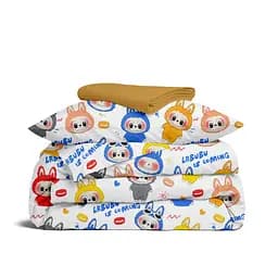 Дитяча постільна білизна Cosas LABUBU FUN CS5 110х140см (LabubuFun_El80-16Mustard_140)