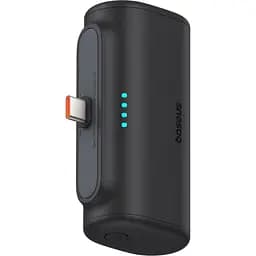 Зовнішній акумулятор Baseus Compact Type-C Edition 5000mAh 20W Black (P10068306113-00) [132858] - мініатюра 4