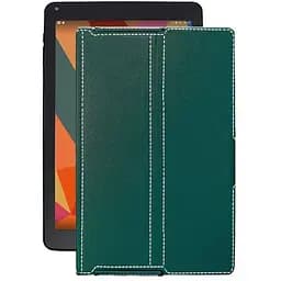 Чехол StatusCASE из экокожи для планшета Sigma mobile X-style Tab A101 Тм. Бирюзовый