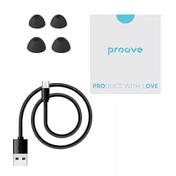 Навушники бездротові Proove Intro Pro TWS with ANC (APP) obsidian black - мініатюра 5