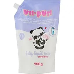 Мыло детское Uti-Puti жидкое антибактериальное с экстрактом череды и ромашки аромат лимонада 0.9 кг