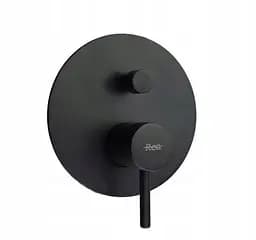 Душова система Rea Lungo black + BOX чорний REA-P6300, Чорний - мініатюра 4