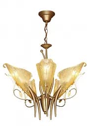 Люстра подвесная Brille кантри E14 60W G (BR-860S/5)