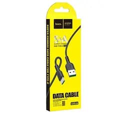 Кабель Hoco X33 TypeC 5A Surge charging Data cable Чорний - мініатюра 2