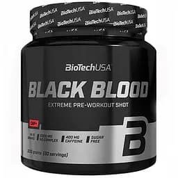 Передтренувальний комплекс BioTech Black Blood CAF + Ожина 300 г