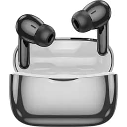 Навушники бездротові Hoco EQ16 Shine ANC+ENC кейс з дисплеєм чорні 6942007619103