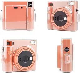 Фотоальбом для Fujifilm Instax Square на 80 фото, помаранчевий + Чохол Fujifilm Instax Square SQ1 Прозорий В Подарунок - мініатюра 5