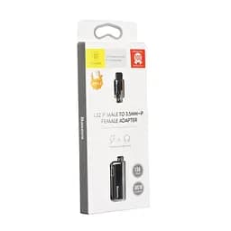 Адаптер Baseus L32 IP Male to 3.5 мм IP Female Adapter чорний (CALL32-01) - мініатюра 3
