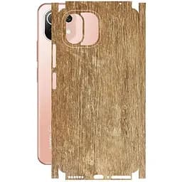 Захисна плівка StatusSKIN для Xiaomi 11 lite 5G NE 2021 Корпус Вініл Дерево світле