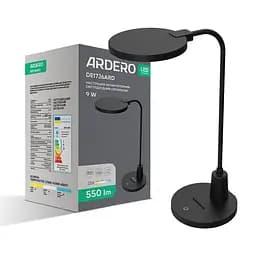 Светодиодный настольный светильник Ardero DE1736ARD 9Вт черный