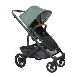 Прогулянкова коляска Uppababy Cruz V2 - GWEN + люлька Uppababy Carrycot-Greyson charcoal Melange Carbon Frame  - мініатюра 2