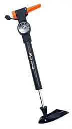 Насос велосипедний West Biking YP0711162 з манометром чорно-жовтогарячий 140 Psi (G0001536)