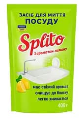 Засіб для миття посуду Splito Лимон, дой уп. 500 г