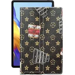 Чохол StatusCASE з екошкіри для планшету Honor Pad V6 Луі-Вітон-коричневий