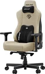 Ігрове крісло Anda Seat Kaiser 3E XL Beige Fabric (AD23YC-XL-09-I-CF-I01) - мініатюра 3
