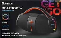 Портативна колонка Beatbox 24 25Вт Black (65324) Defender teh0022338 - мініатюра 10