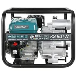Мотопомпа для грязной воды Konner&Sohnen KS 80T W