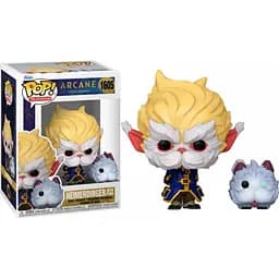 Фигурка Funko Pop Аркейн Хеймердингер и Поро Arcane Heimerdinger with Poro 10 см FP A HP 1605