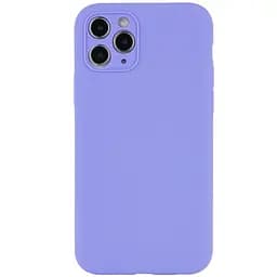Чохол Epik Silicone Case Full Camera Protective AA NO LOGO для Apple iPhone 12 Pro 6.1 Бузковий/Dasheen