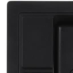 Кухонна мийка Zerix ZS-4651S-14 black металік ZX4570, Чорний матовий - мініатюра 3