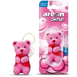 Ароматизатор для авто іграшка для повітря у вигляді Ведмедика Areon Smile Toys Bubble Gum Жуйка