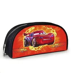 Пенал школьный с принтом Тачки Молния МакКуин 23х10х8 см детский для девочки, мальчика (3928)