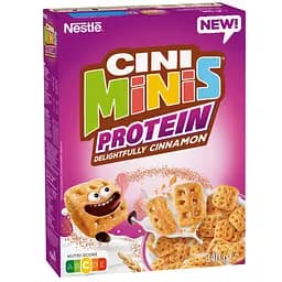 Готовий сухий сніданок Cini-Minis® Protein (Протеїн) з вітамінами та залізом 340 г
