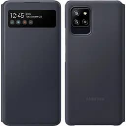 Оригинальный чехол-книжка Samsung для Galaxy A42 5G S-View Clear View Cover Smart Черный (EF-EA426PBEGRU)