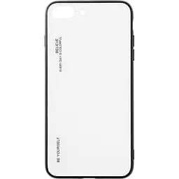Чохол-накладка Toto Gradient Glass Case Apple iPhone 7 Plus/8 Plus White