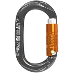 Карабін Climbing Technology Oval OVX TG Grey/Orange (1053-2C50200SHFCTSTD)