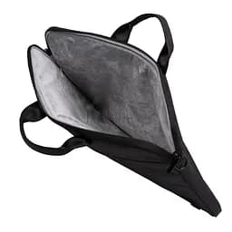 Сумка-чохол для ноутбука 13.3"", black, нейлонова, ділова, міська, плоска з кишенею для аксесуарів, підходить для ноутбуків до 13.3"" або документів, ArmorStandart (ARM78426) - мініатюра 4