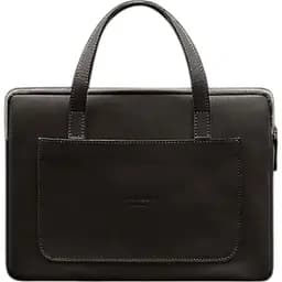 Чохол для ноутбука BlankNote Шкіряний з ручками 13 дюймів Темно-коричневий