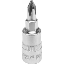 Головка торцева Yato квадрат 1/4" Philips PH1 L= 37 мм (YT-04411)