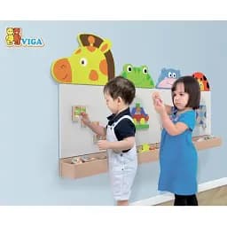 Магнітний танграм для дошок Viga Toys 35 елементів (50643) - мініатюра 2