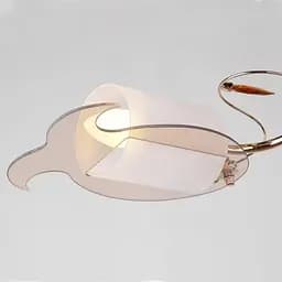 Люстра стельова Brille класична E14 40W G (LK-346C/3) - мініатюра 2