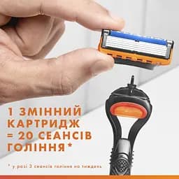 Подарунковий набір Gillette Fusion 5 UEFA Champions League Special Edition: станок для гоління з 4 змінними картриджами + Гель для гоління для чутливої шкіри 200 мл + косметичка - мініатюра 8