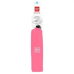 Складна миска Waudog Silicone, 38,5х23х5 см, рожевий (50807) - мініатюра 4