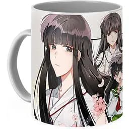 Кружка GeekLand InuYasha Пес демон-хранитель kagome kikyo IY 02.05 330 мл белая