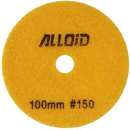Круг алмазний Alloid Building Tools шліфувальний на липучці 100 мм зерно 150 (DD-63285)