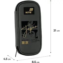 Пенал м'який Kite 662 Tokyo Vibe - мініатюра 5