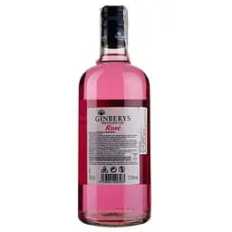 Джин Ginbery's Rose, 37,5%, 0,7 л - мініатюра 2