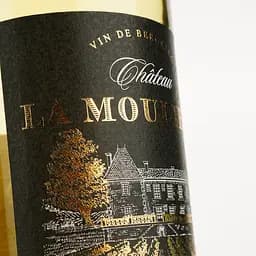 Вино Chateau la Mouliere AOP Cotes de Bergerac біле напівсолодке 0.75 л  - мініатюра 3