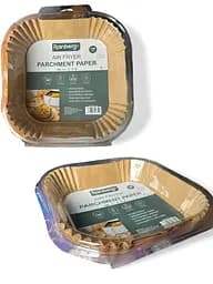 Бумага для аэрофритюрницы Rainberg MB-353 100 шт 20×20 см пергаментные квадратные вкладыши для аэрофритюрницы