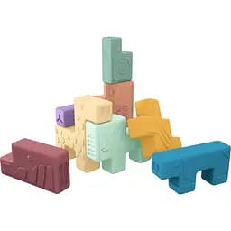 М'який розвиваючий набір Miniland Soft Animal Blocks (46020)