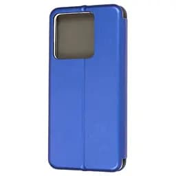 Чехол-книжка для Xiaomi Redmi Note 13 5G, G-Case, синий, кожаный чехол-книжка из экокожи (PU) и TPU, с магнитом, с подставкой и вместительным кардхолдером, противоударный, защита всего корпуса, ArmorStandart (ARM71885) - мініатюра 2