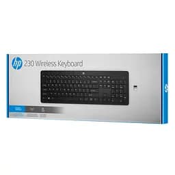 Клавіатура мембранна 230, 106key, WL, EN/UK, чорний HP teh0013843 - мініатюра 9