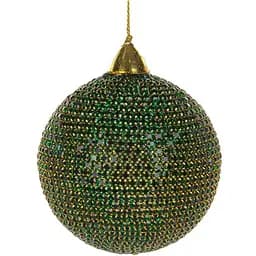 Прикраса декоративна Elendekor куля 8 см зелена (877-110)