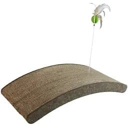 Дряпка для кішок Croci Papercat Bridge міст з іграшкою 48х24х9 см 