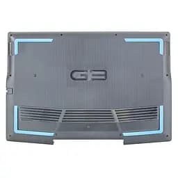 Корпус нижня кришка для Dell G3 15 3590 P89F Series, (Black/Blue, Type-C, 0KV9X9, піддон, D Cover)